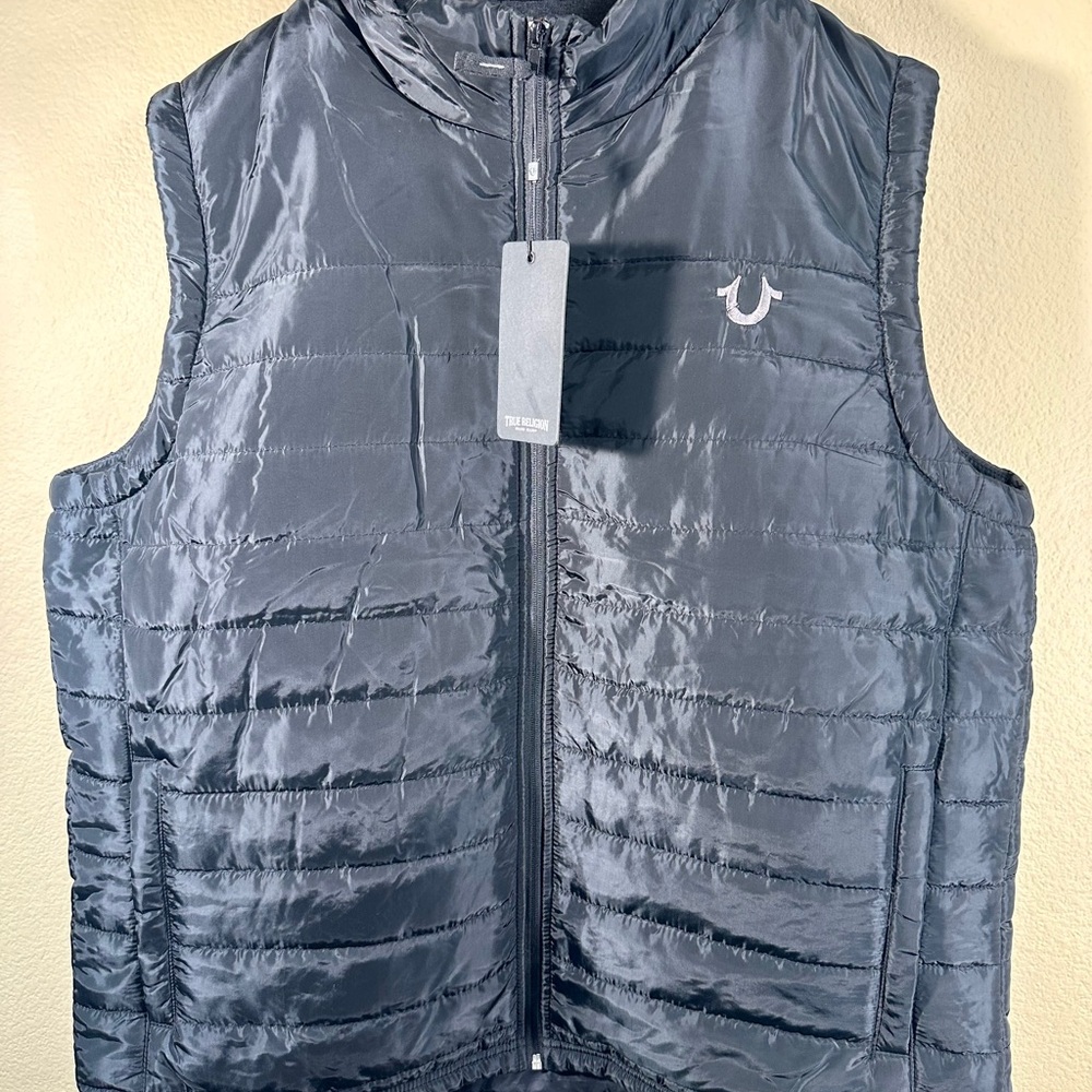 True Religion Men's HS Puffer Vest - Picture 8 of 13